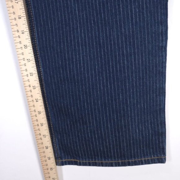 NWT LEVIS LOW PRO MID RISE RELAXED STRAIGHT Striped Jeans 32X30 - Picture 10 of 15